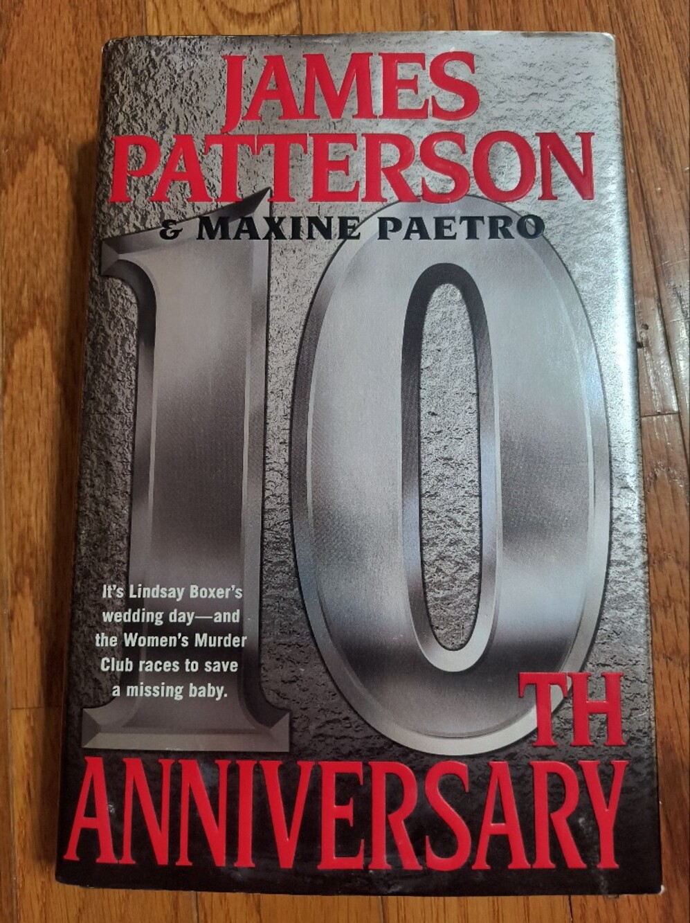 James Patterson "10th Anniversary" hardcover book